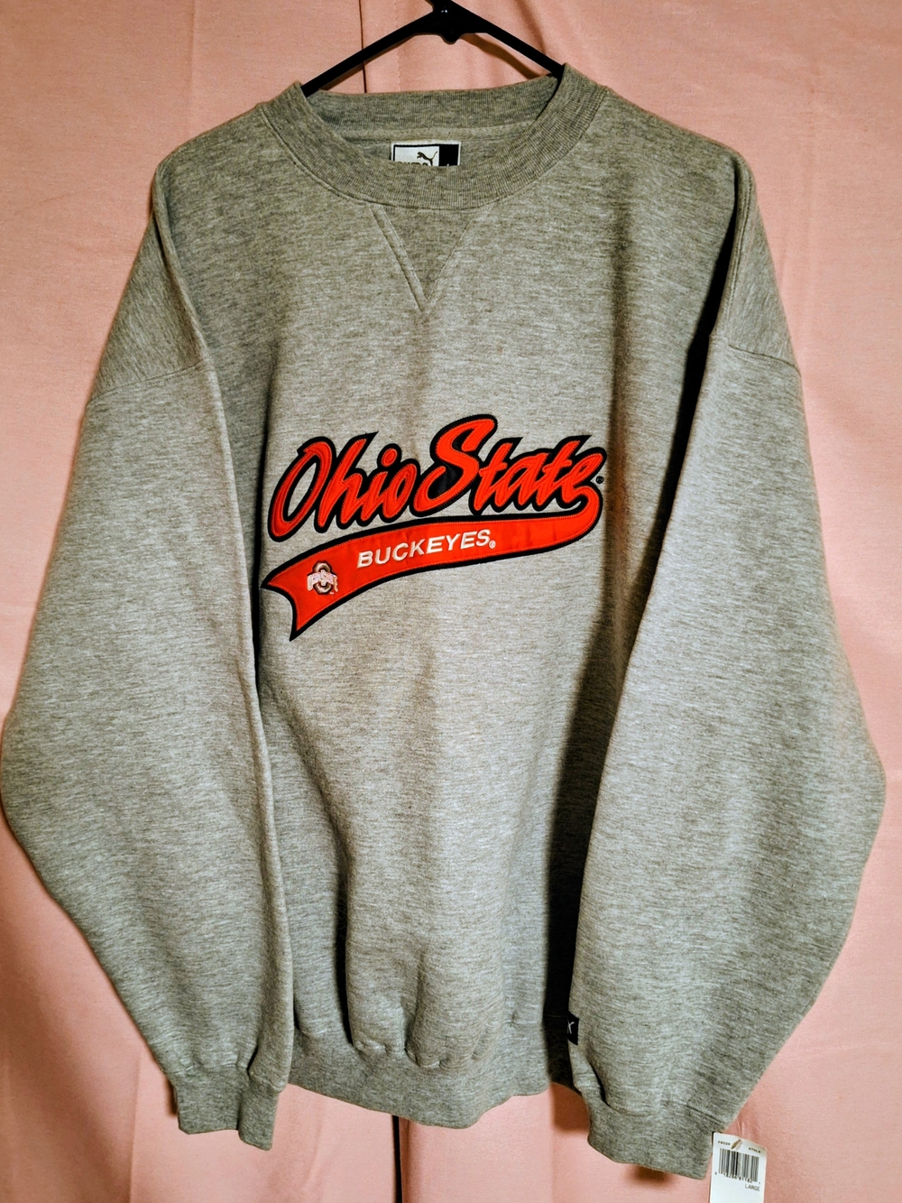 Puma Ohio State Gray Sweatshirt Men L